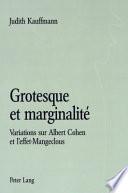 Grotesque et marginalité