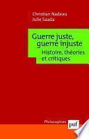 Guerre juste, guerre injuste