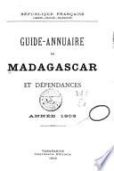 Guide-annuaire de Madagascar et dépendances