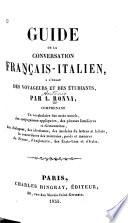 Guide de la conversation français-italien
