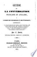 Guide de la conversation française et anglaise ...
