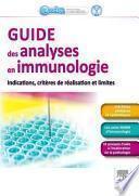 Guide des analyses en immunologie