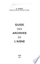 Guide des archives de l'Aisne
