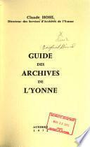 Guide des Archives de l'Yonne