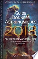 Guide des données astronomiques 2018