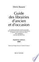 Guide des librairies d'ancien et d'occasion