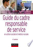 Guide du cadre et responsable de service - 4e éd.