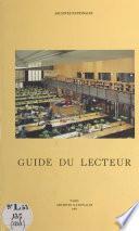 Guide du lecteur
