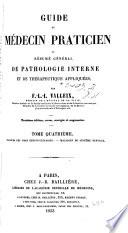 Guide du medecin praticien: Maladies des voies genito-urinaires. Maladies du systeme nerveaux