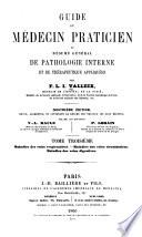 Guide du médecin praticien v. 3, 1860