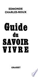 Guide du savoir vivre