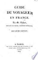 Guide du voyageur en France. Deuxième édition