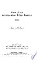 Guide Nicaise des associations d'amis d'auteurs