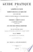 Guide pratique de l'amateur de fruits