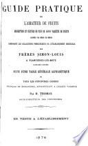 Guide pratique de l'amateur de fruits