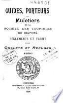 Guides, porteurs et muletiers de la société des touristes du Dauphiné