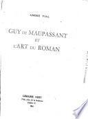 Guy de Maupassant et l'art du roman