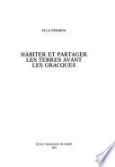 Habiter et partager les terres avant les Gracques