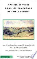 Habiter et vivre dans les campagnes de faible densité