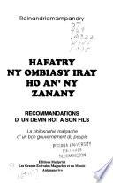 Hafatry ny ombiasy iray ho an'ny zanany