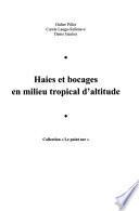 Haies et bocages en milieu tropical d'altitude