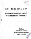 Haïti sous Duvalier