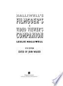 Halliwell's Filmgoer's and Video Viewer's Companion