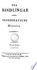 Handlingar rörande Skandinaviens historia. Kronologiskt register öfver de första 20 delarne, upprättade af B.E. Hildebrand. Alphabetiskt register öfver delarne 1-40
