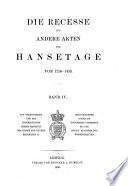 Hanserecesse ...