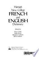 Harrap's New Collegiate French and English Dictionary