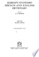 Harrap's Standard French and English Dictionary