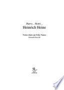 Harry... Henri... Heinrich Heine