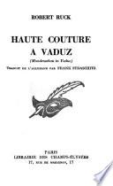 Haute couture a vaduz