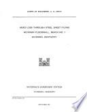 Head Losses Through Steel Sheet Piling, Hickman Floodwall, Reach No. 1, Hickman, Kentucky