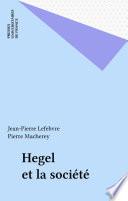 Hegel et la société