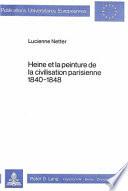 Heine et la peinture de la civilisation parisienne
