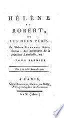 Héléne et Robert, ou les deux Péres