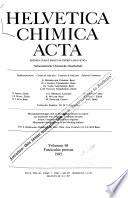 Helvetica Chimica Acta