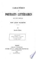 Henri Estienne. Agrippa d'Aubigné. Jean Bodin. Gui du Faur de Pibrac. Un poëte inconnu