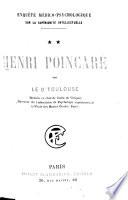 Henri Poincaré