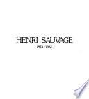 Henri Sauvage, 1873-1932