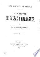 Henriette de Balzac d'Entragues