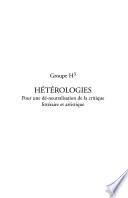 Hétérologies