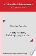 Hilary Putnam, l’héritage pragmatiste
