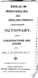 Hill's French-English and English-French Vest-pocket Dictionary