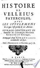 Histoire, avec les Supplemens de ce qui s'est perdu de cet Auteur