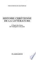 Histoire chrétienne de la littérature