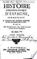 Histoire chronologique d'Espagne