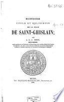 Histoire civile et religieuse de la ville de Saint-Ghislain