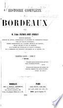 Histoire complète de Bordeaux